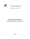 Portifolio individual 4 semestre Finanças empresarias