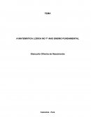 A MATEMÁTICA LÚDICA NO 7º ANO ENSINO FUNDAMENTAL