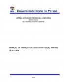 ESTATUTO DA CRIANÇA E DO ADOLESCENTE (ECA), DIREITOS DE DEVERES