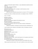 CHECK LIST DESENHO ARQUITETÔNICO – PARA DESENHOS DE APROVAÇÃO DE PROJETO