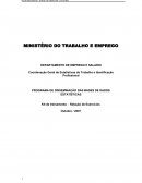 Coordenação Geral de Estatísticas do Trabalho e Identificação Profissional