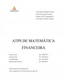 ATPS DE MATEMÁTICA FINANCEIRA