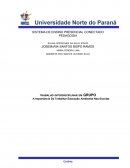 Trabalho Grupo 5 semestre Pedagogia