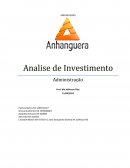 Analise de Investimento