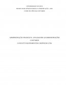 ADMINISTRAÇÃO FINANCEITA: ANALISANDO AS DEMONSTRAÇÕES CONTÁBEIS