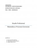 Desafio Profissional: Matemática e Processos Gerenciais