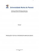 SEMESTE 1 E 2 TRABALHO INTERDISCIPLINAR UNOPAR