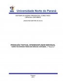 PRODUÇÃO TEXTUAL INTERDISCIPLINAR INDIVIDUAL “ASPECTOS INTRODUTÓRIOS EM CIÊNCIAS CONTÁBEIS