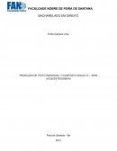 PRODUÇÃO DE TEXTO INDIVIDUAL: O CONTRATO SOCIAL IV – JEAN JACQUES ROUSSEAU