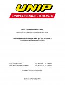 Tecnologia Aplicada a Logística, WMS, TMS, EDI, GPS, RFID e Terceirização das Operações Principais.