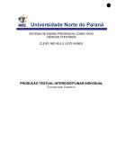 A PRODUÇÃO TEXTUAL INTERDISCIPLINAR INDIVIDUAL