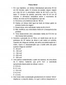 Fisica Geral- exercicios