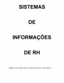 SISTEMAS DE INFORMAÇÃO DE RH