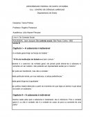 Fichamento Livro II de "Do Contrato Social", Jean-Jacques Rousseau