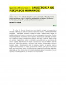 AUDITORIA DE RECURSOS HUMANOS