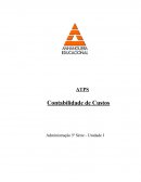 Atps Contabilidade Etapa 1 e 2