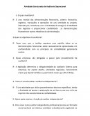 TRABALHO DE AUDITORIA OPERACIONAL