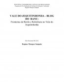 VALE DO JEQUITINHONHA - BLOG DO BANU: Fronteiras de Berilo e Referência no Vale do Jequitinhonha