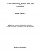 A RESPONSABILIDADE CIVIL NO REGISTRO EM CADASTRO DE INADIMPLENTES SOB A LUZ DO CÓDIGO DE DEFESA DO CONSUMIDOR