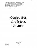 Os Compostos Orgânicos Voláteis