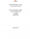 Projeto Interdisciplinar Aplicado Aos Cursos Superiores de Tecnologia
