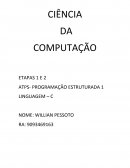 ATPS PROGRAMAÇÃO ESTRUTURADA 1 - 1 ETAPA