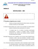 SOCIOLOGIA: ORIGEM E EVOLUÇÃO