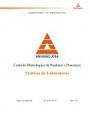 O Controle Metrológico de Produtos e Processos