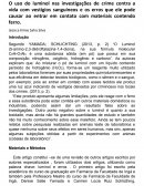 Artigo sobre Luminol