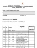 FICHA DE FREQUÊNCIA E ACOMPANHAMENTO ACADÊMICO PARA O CURSO DE PEDAGOGIA