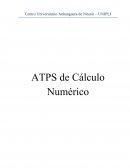 ATPS de Cálculo Numérico
