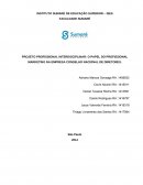 PROJETO PROFISSIONAL INTERDISCIPLINAR: O PAPEL DO PROFISSIONAL MARKETING NA EMPRESA CONSELHO NACIONAL DE DIRETORES.