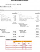 ATPS Contabilidade Avançada Etapa 3