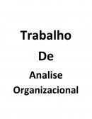 Analise organizacional