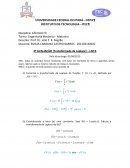 Cálculo III - Transformada de LaPlace - Exercícios