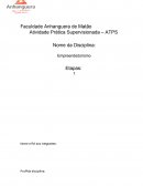 ATPS EMPREENDEDORISMO