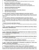 Questionário de Processo Penal