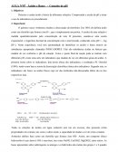 Detectar o caráter ácido e básico de diferentes soluções