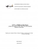 O PT e o PSDB em São Paulo: Análise das Eleições de 2002, 2006 e 2010 para Deputado Estadual e Governador