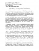 Resenha Capítulo 3 - Livro Desenvolvimento Econômico Brasileiro