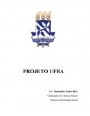 Projeto UFBA de intervenção Social