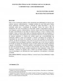 Descredibilidade nas Instituições Públicas
