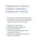 Soldagem Subaquatica