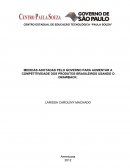 MEDIDAS ADOTADAS PELO GOVERNO PARA AUMENTAR A COMPETITIVIDADE DOS PRODUTOS BRASILEIROS USANDO O DRAWBACK.