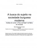 Análise de "O Peru de Natal" de Mário de Andrade