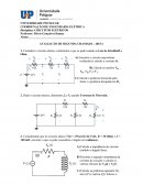 Prova de circuitos elétricos