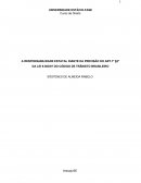 A RESPONSABILIDADE ESTATAL DIANTE DA PREVISÃO DO ART.1º §3º DA LEI 9.503/97 DO CÓDIGO DE TRÂNSITO BRASILEIRO