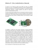 Minimu-9 – Giro, Acelerômetro e Bussola