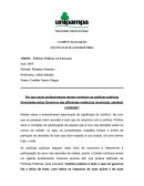 Por que os/as professores/as devem conhecer as políticas públicas formuladas pelos Governos das diferentes instâncias (municipal, estadual e federal)?