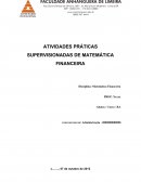 A Matematica Financeira